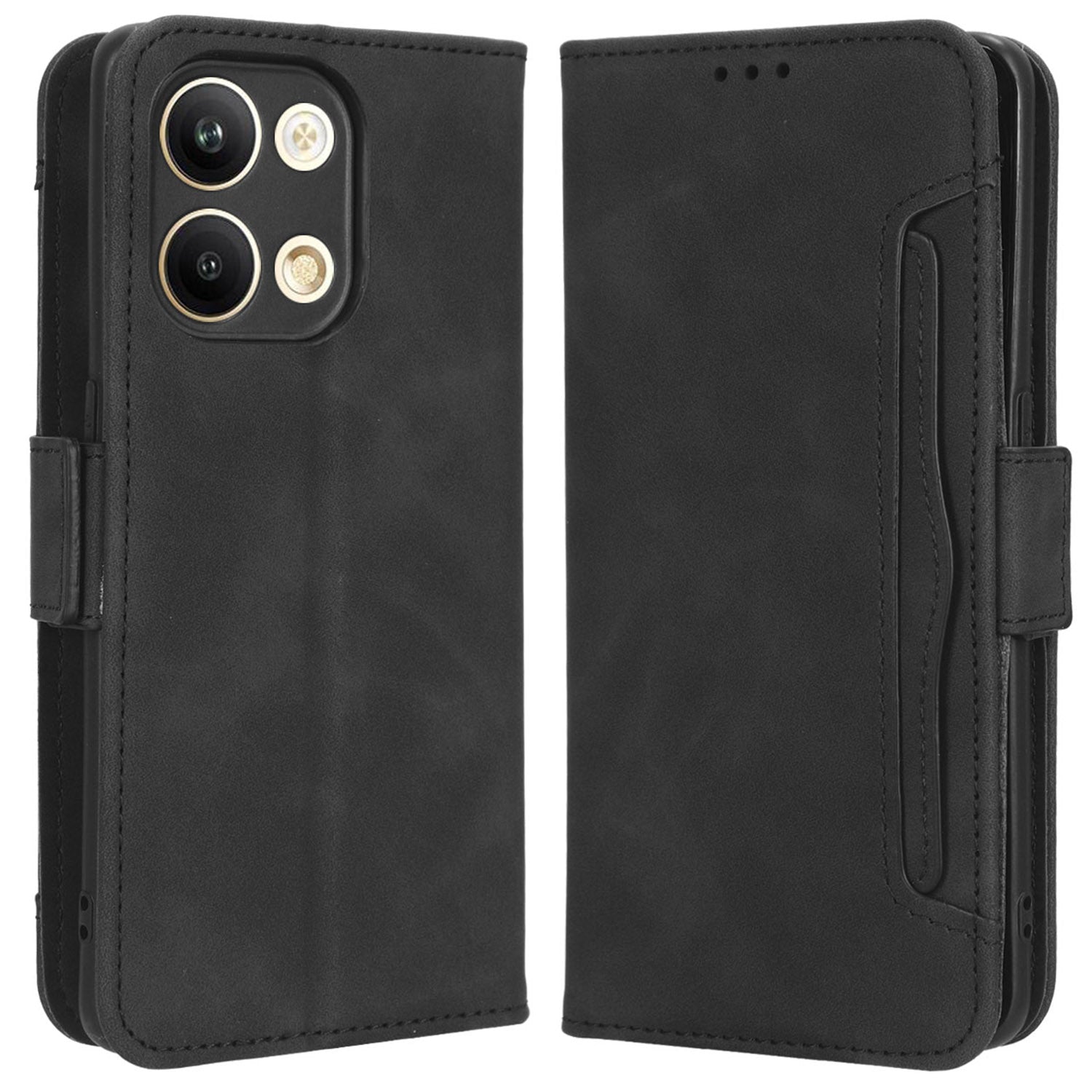For Oppo Reno9 5G Reno9 Pro 5G Book Style PU Leather Phone Case Multiple Card Slots Magnetic Flip Phone Cover Wallet Stand For Oppo Reno9 5G Reno9 Pro 5G Book Style PU Leather Phone Case Multiple Card Slots Magnetic Flip Phone Cover Wallet Stand
